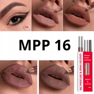 Mpp 16. Sada tužek MC Profline 5 kusů v balení: C02, L, V, Lr, R