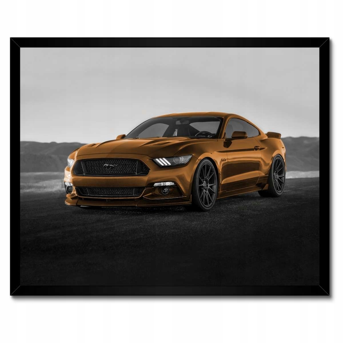 Plakáty v rámu 50x40 Ford Mustang Auto Usa