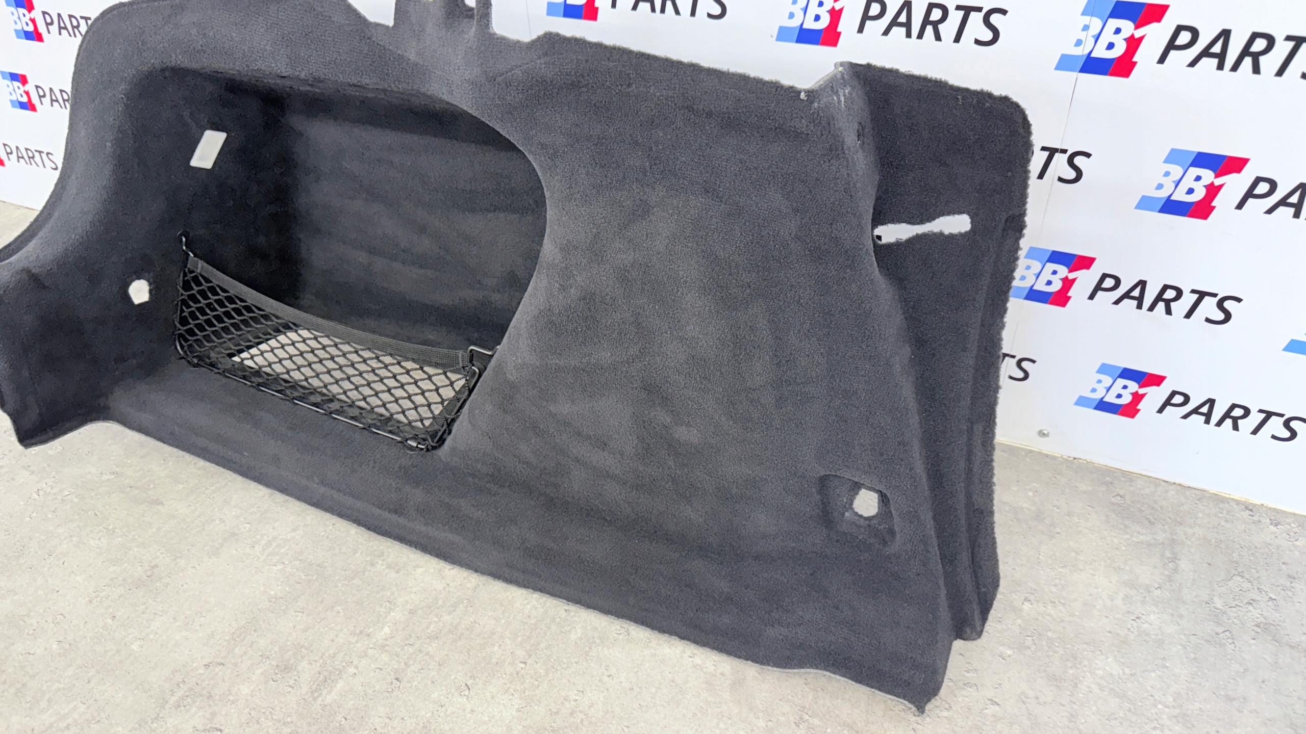 BMW G26 upholstery black boot left side left 9871057
