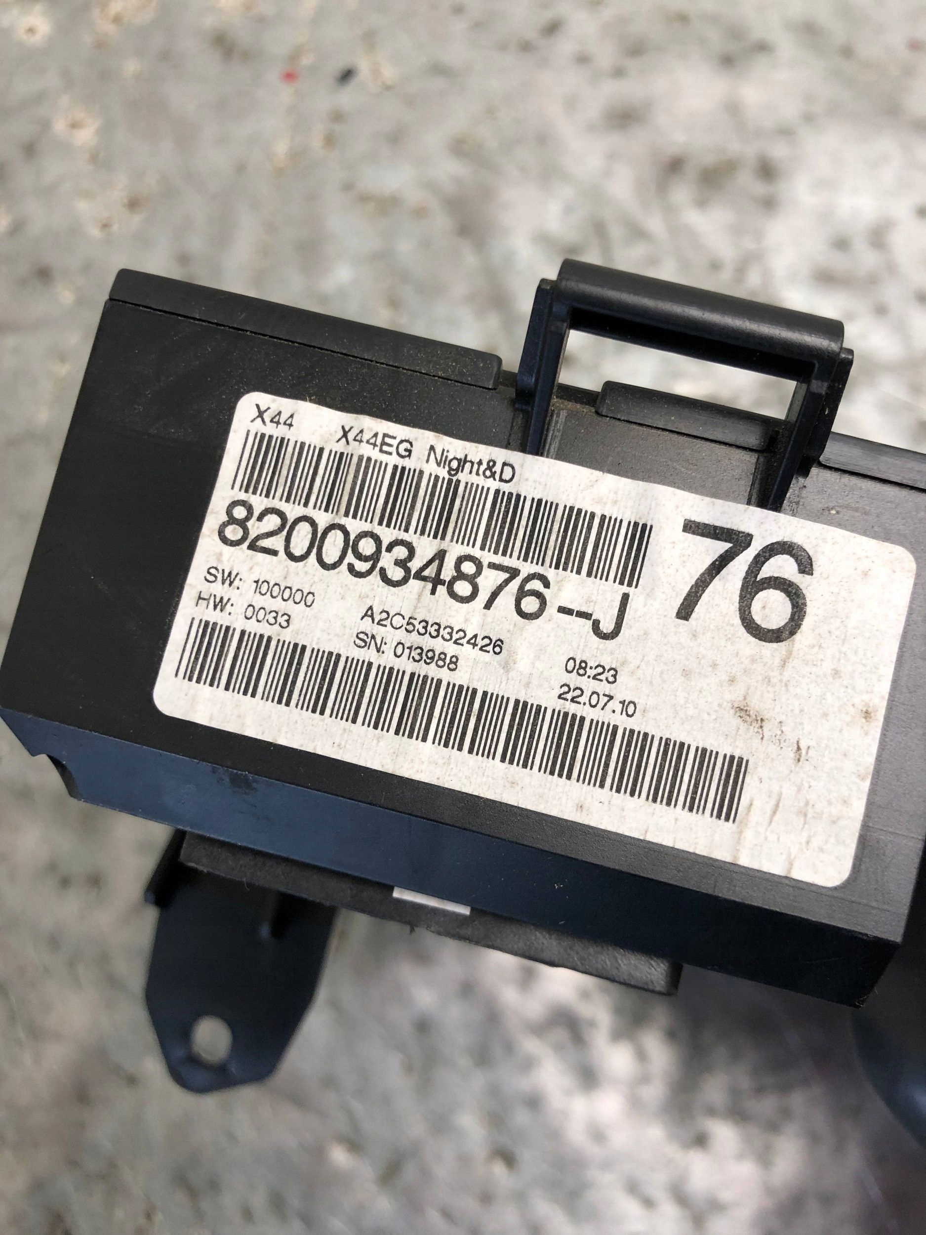 dials dials RENAULT TWINGO II 8200934876 EUROPA