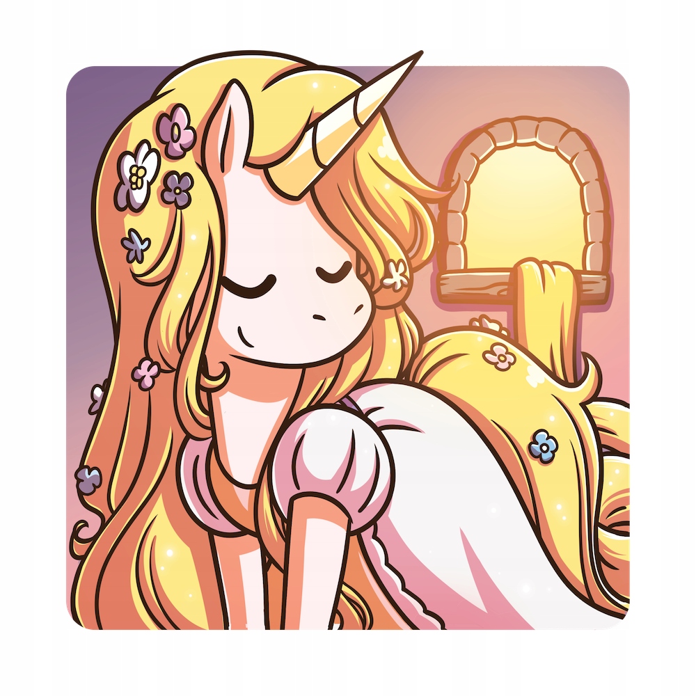 GRA ODJECHANE JEDNOROŻCE DLA DZIECIAKÓW REBEL Typ Podstawa