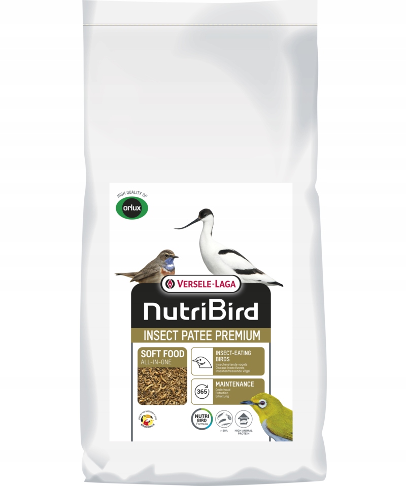 Levně VL-NutriBird Insect Patee Premium 10 kg – krmivo s přídavkem hmyzu