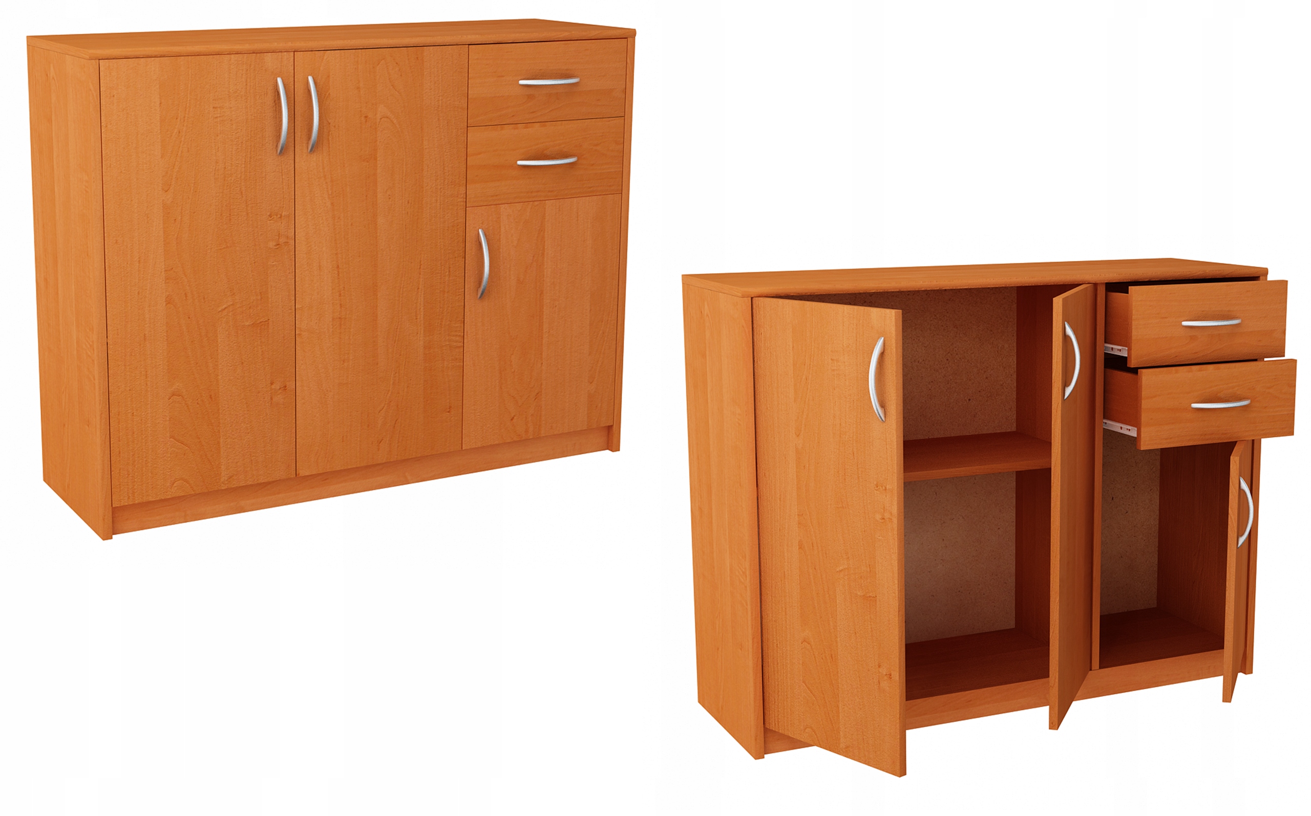 

Komoda szafka 3D2S Olcha 110cm regał z szufladami
