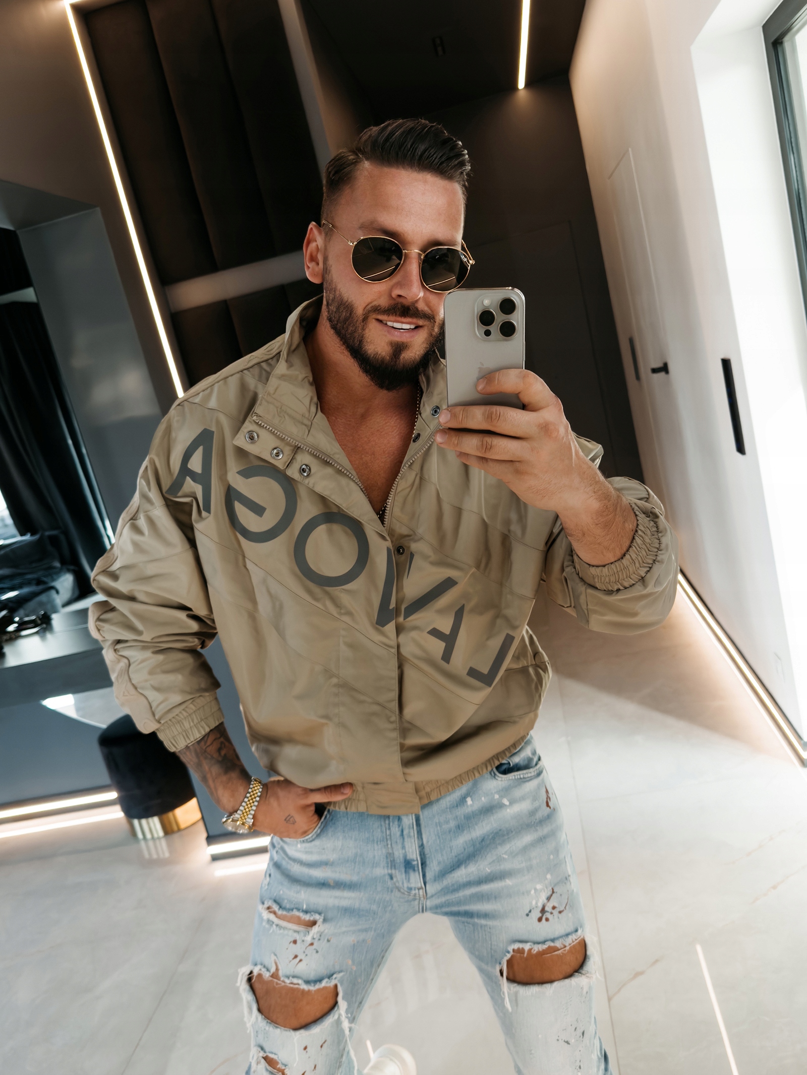 Pánská Veage Bunda Olavoga Khaki XL