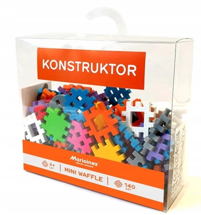 Marioinex Klocki Mini Waffle Konstruktor 140el.