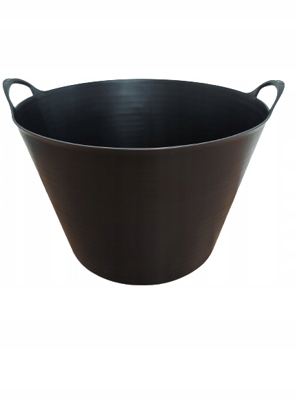 POJEMNIK ELASTYCZNY WIADRO MOCNE KOSZ OGRODOWY CZARNY 42l Marka Garden&Tools
