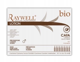 Raywell Lotion Cafa Hair Loss Kuracja Przeciw Wypadaniu Włosów 10x10ml