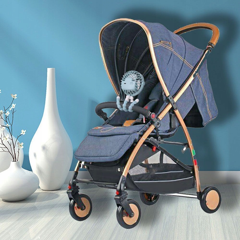 WACHLARZ DO WÓZKA,PRZENOŚNY WENTYLATOR DLA DZIECKA Model Wentylator USB