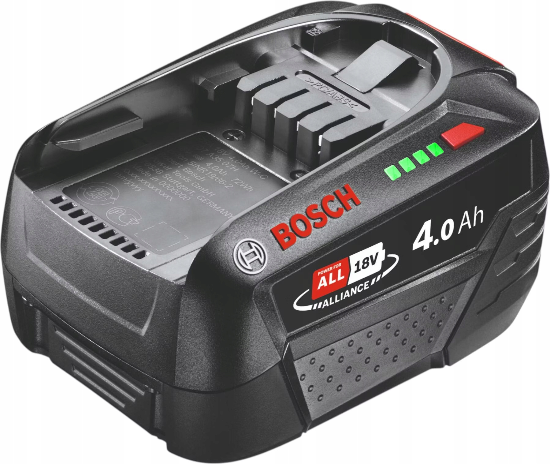 Akumulator Bateria Zielony Bosch Pba 18V 4,0Ah 4 Ah Li-Ion z Led