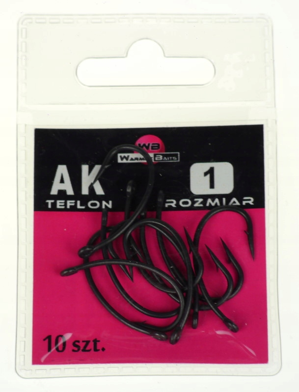Haczyki Ak Teflon Rozmiar 2 Warmuz Baits
