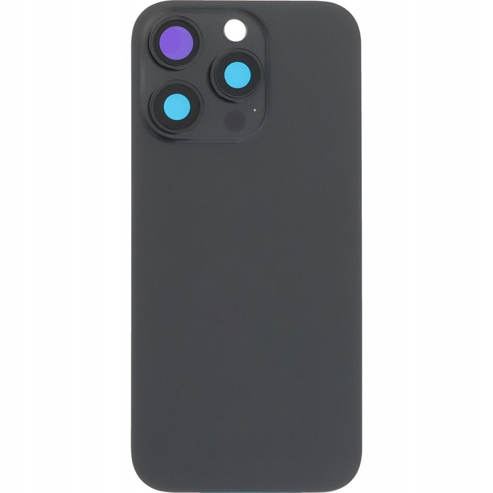 Tylna szyba z ramką, klapka baterii, panel tylny do iPhone 16 Pro, czarna