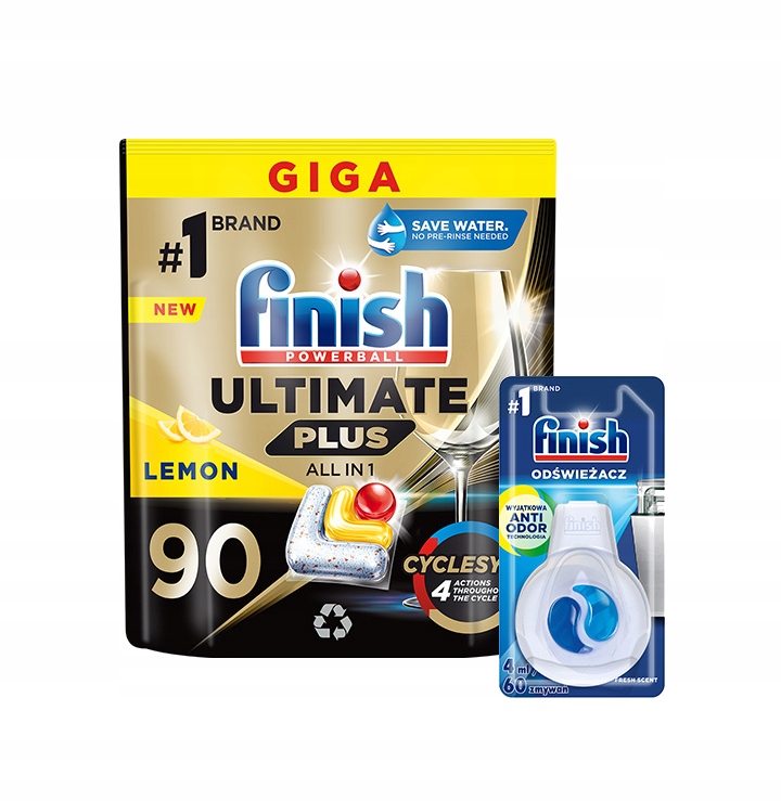 Levně Finish Ultimate Plus Kapsułki zmywarki 90 zapach