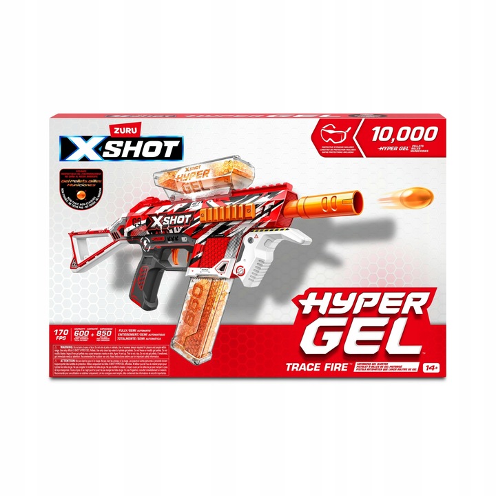 Zuru X-Shot Hyper Gel Blaster 36621 - Moc, Precyzja i Zabawa 14+