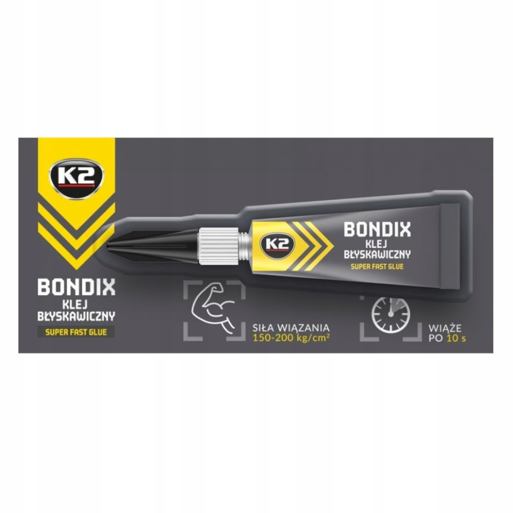 K2 Bondix Glue 3G Mocny Klej Szybkoschnący