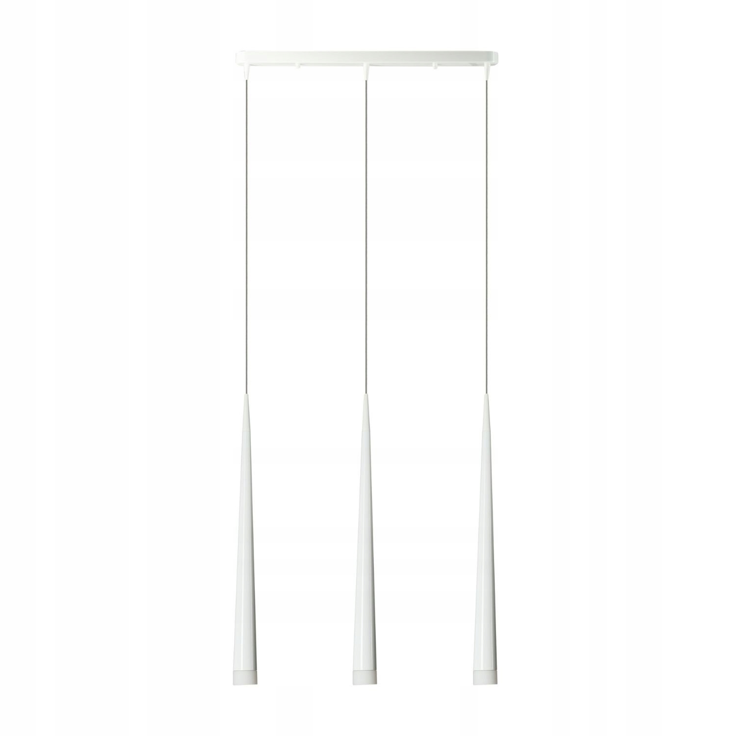 Stylová lampa v klasickém designu s kuželovitými skleněnými stínidly Stylo 3 obývací pokoj