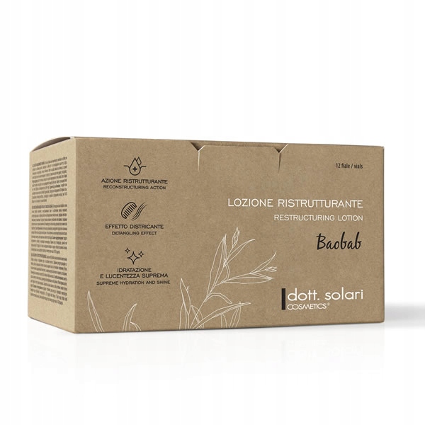 OLEA AMPUŁKI Z BAOBABEM I OLEJEM LNIANYM 12X12 ml