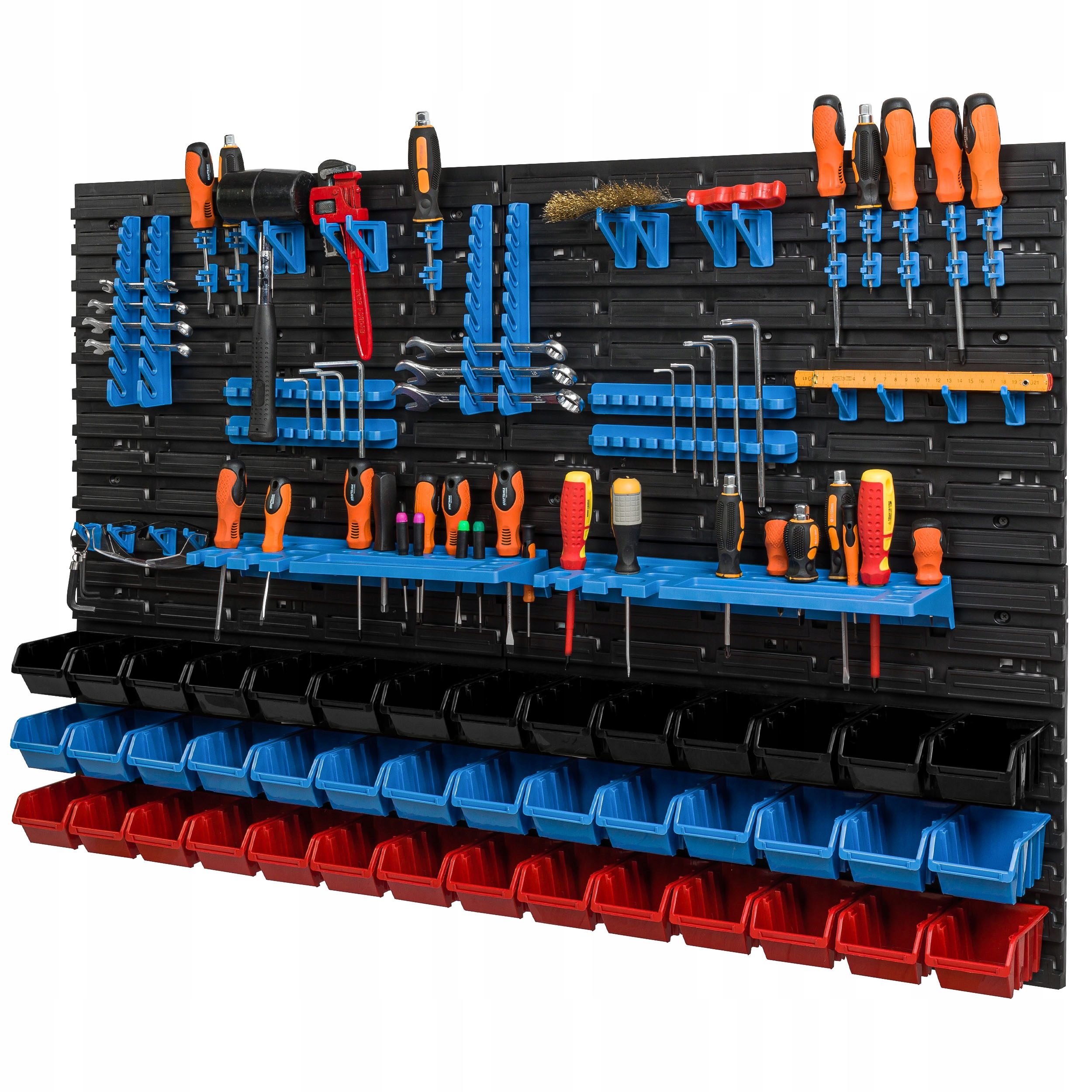 Dílenská tabule na nářadí 115,8x78 cm 42 záchodů