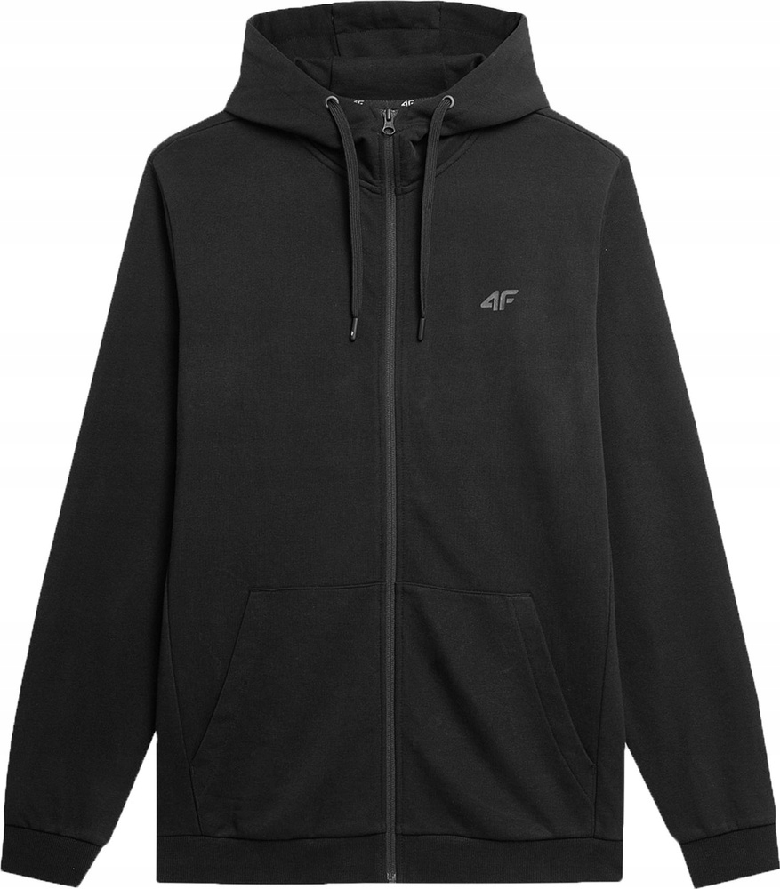 Pánská Mikina 4F M695 Černá Sportovní Na Zip vel. S
