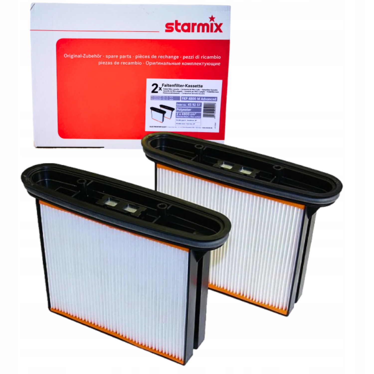Filtr do odkurzacza Starmix filtr Fkp 4800M filtr poliestrowy Fkp 4300M