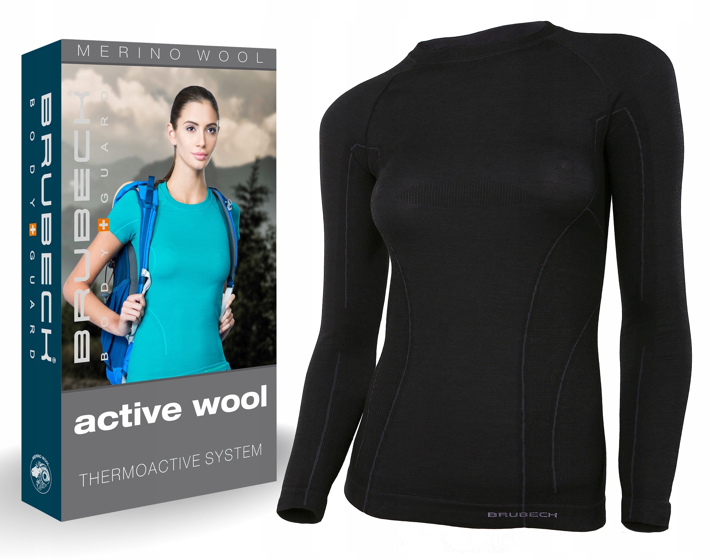 Brubeck Active Termoaktywna Bluza Do Wspinaczki -L