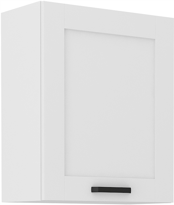Horní Závěsná Skříňka 60X72 CM Luna Bílá Přední Strana Mdf