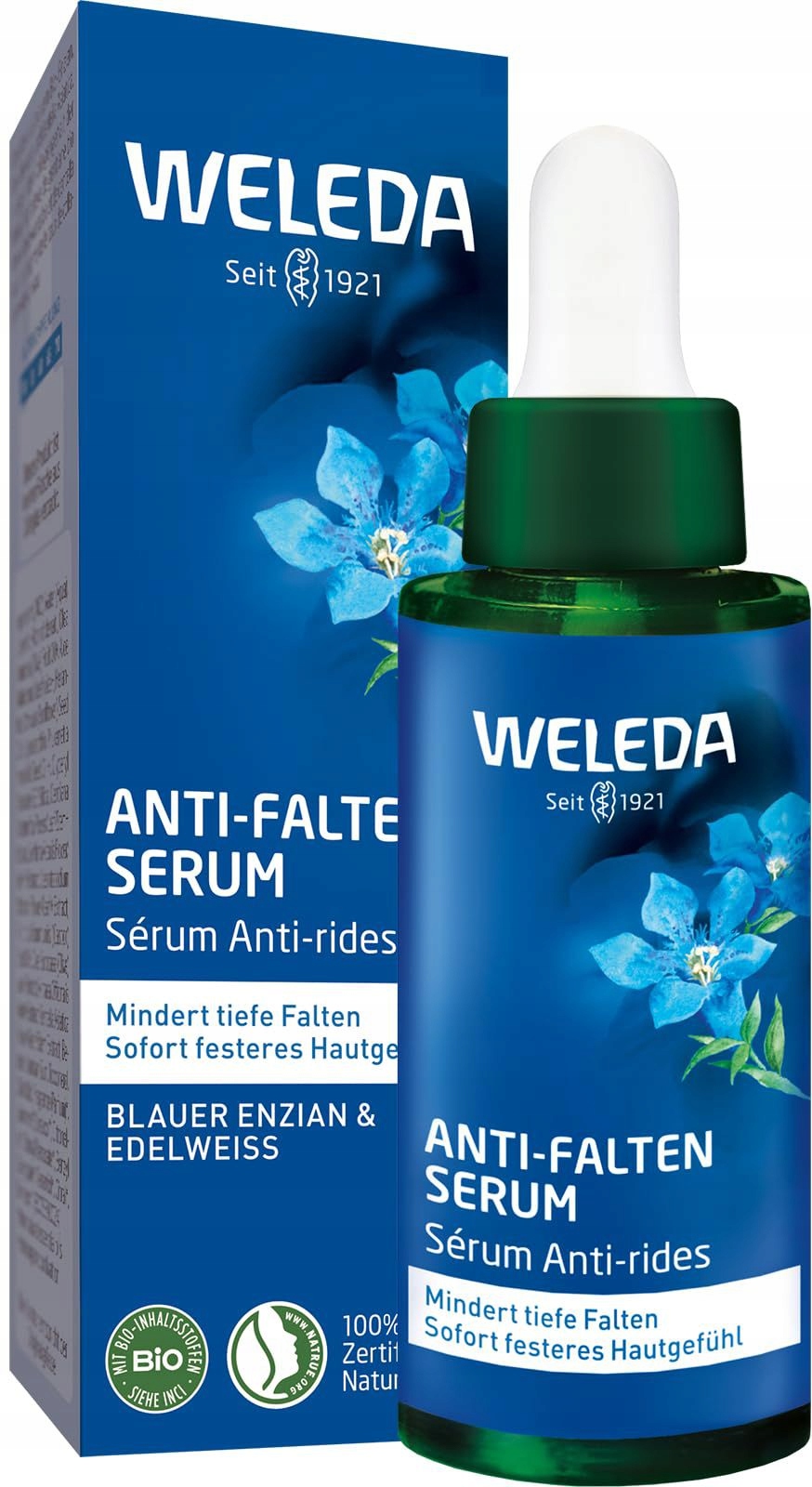 Weleda Zpevňující Sérum Na Obličej Hořec A Alpský Protea (konturující Obličej S