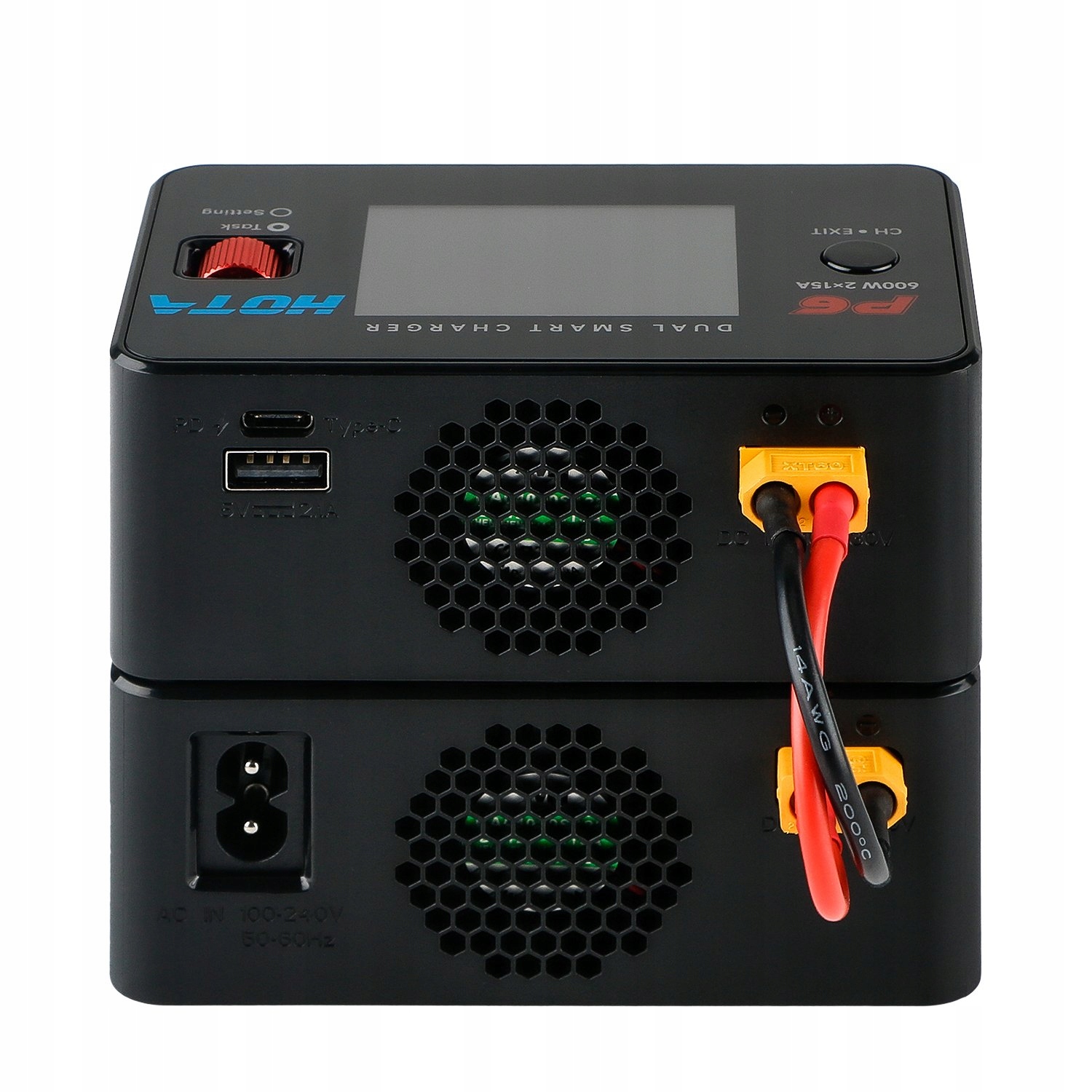 

Ładowarka Akumulatorów Hota P6 600W +zasilacz T240