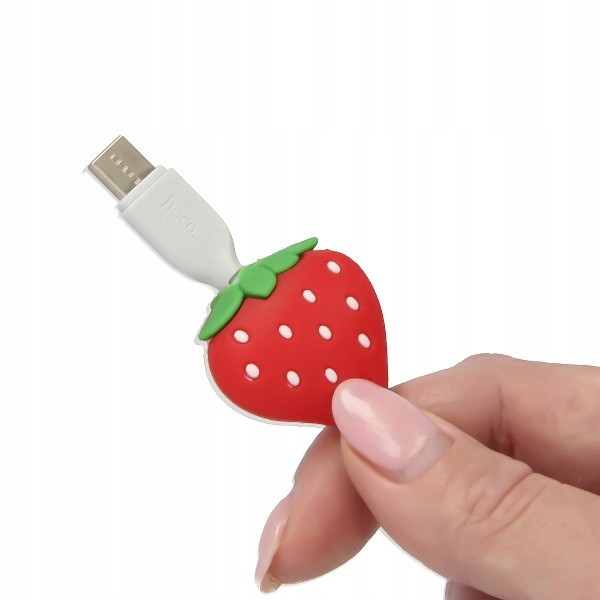 

Osłonka Kabla Osłona Na Kabel Usb Iphone Truskawka