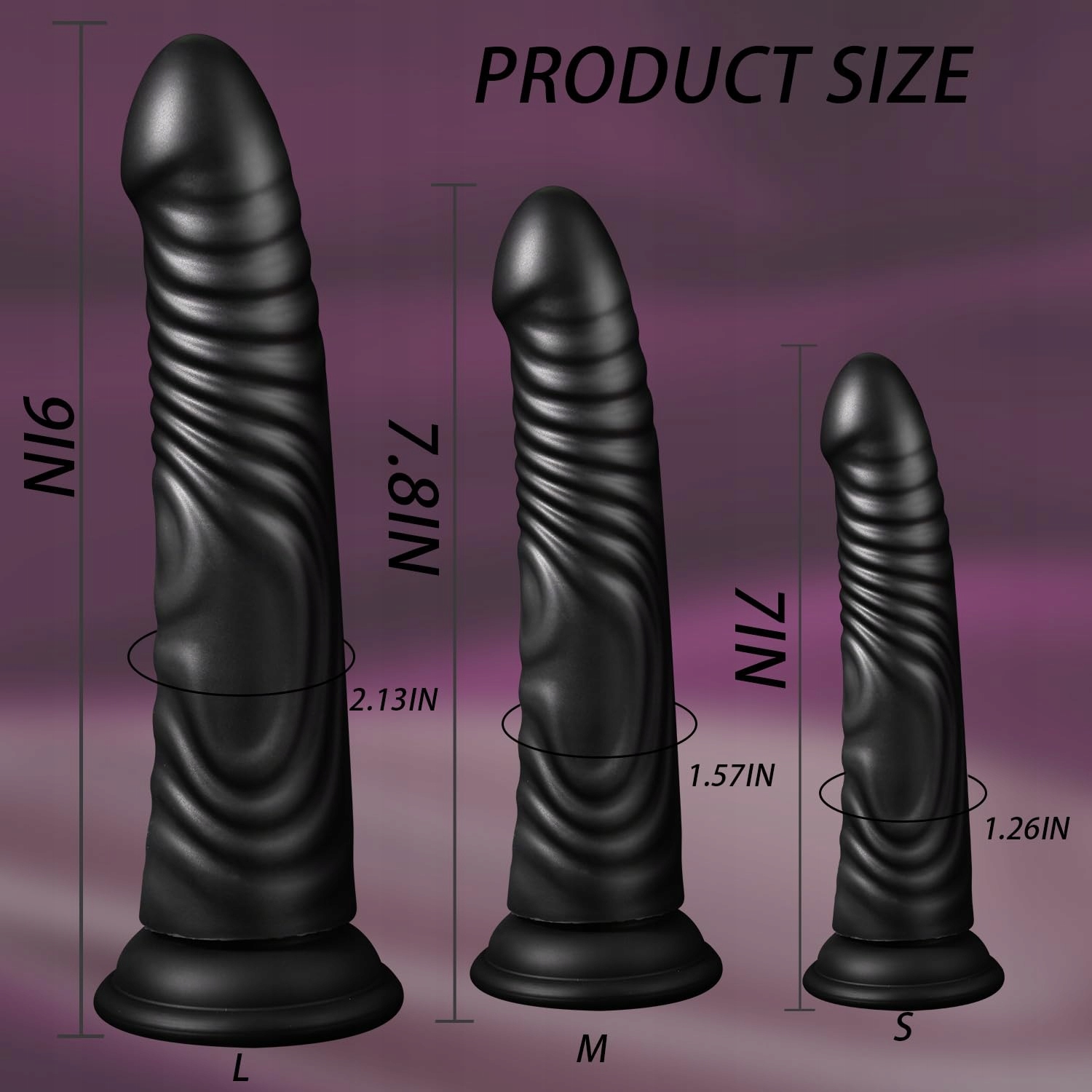 REALISTISCHES Silikonowy Dildo Dla Kobiet Z Przyssawką Do Masażu G Punktu — miniatura 5