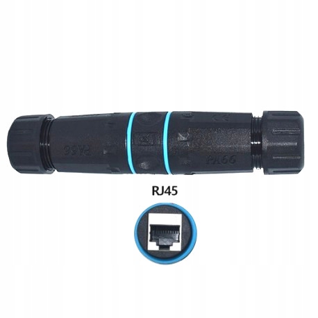 Puszka połączeniowa do skrętki Cat.6 odporna na złe warunki IP68