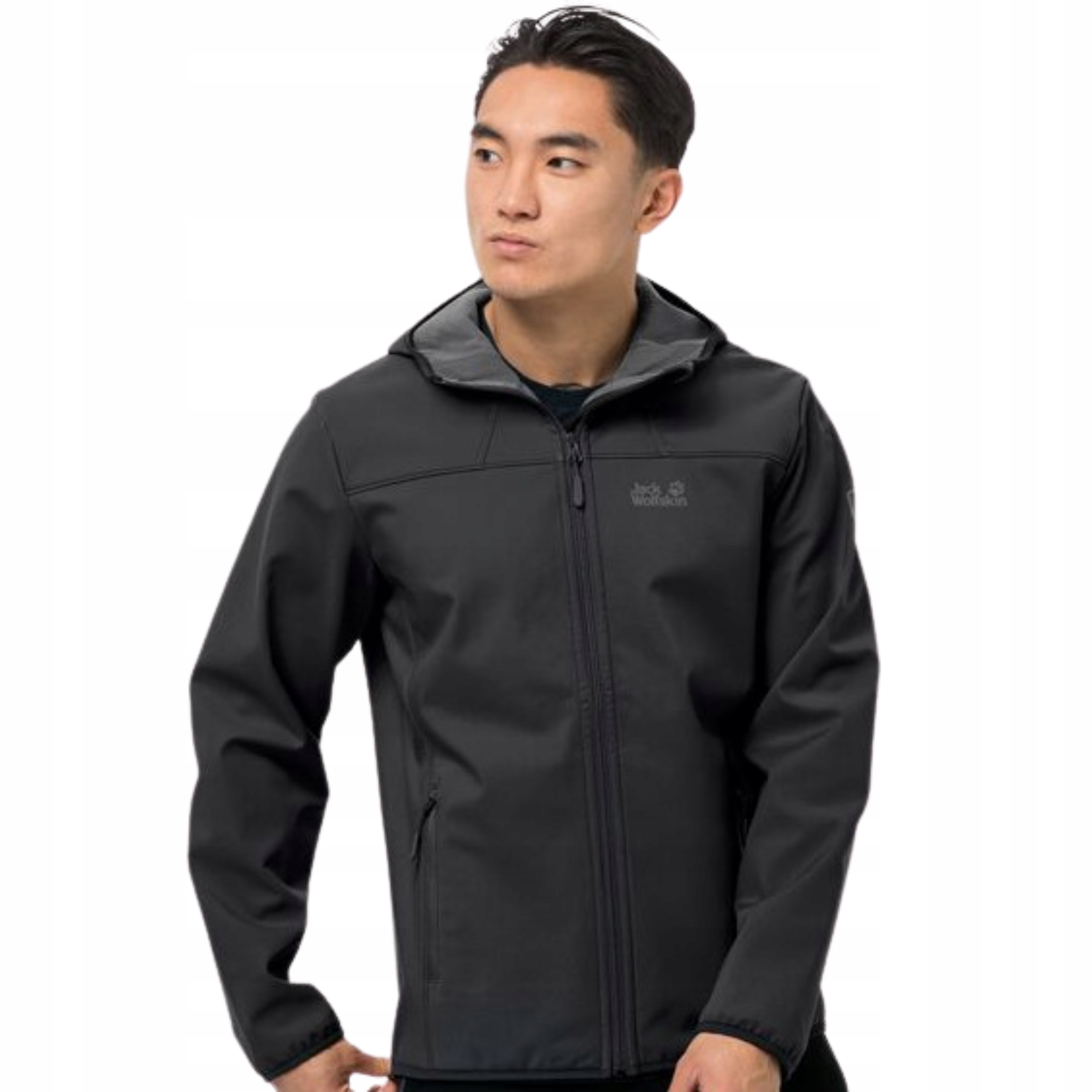 

Męski Softshell Jack Wolfskin Stormlock Kapturem M