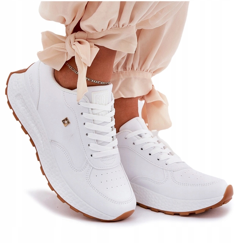Lehké A Pohodlné Sportovní Boty Big Star RR274629 Hi-poly Systém Bílé 40