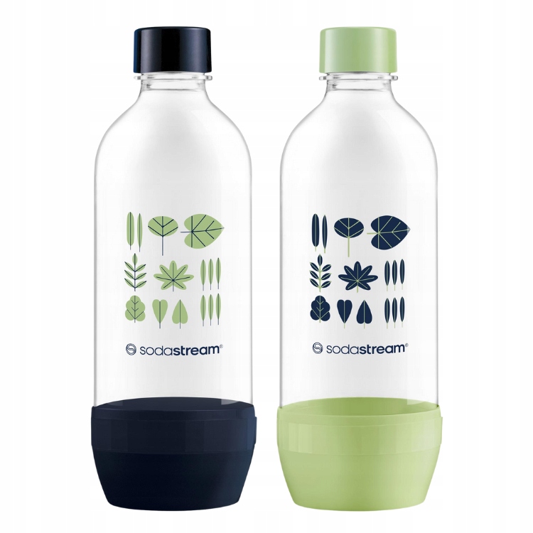 Sada lahví pro saturátor SodaStream zelená a modrá 2 ks