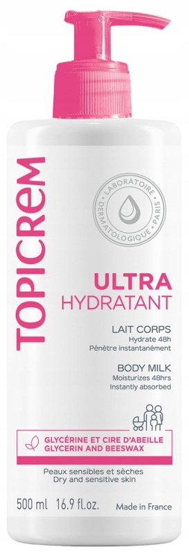 Topicrem Ultra-Moisturising Body Milk nawilżające mleczko do ciała
