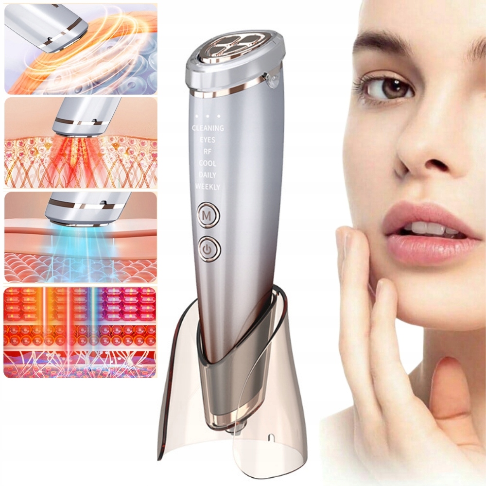 Bezjehlová Mezoterapie 6v1 Fototerapie, Rf, Lifting Obličeje Ems Omlazení