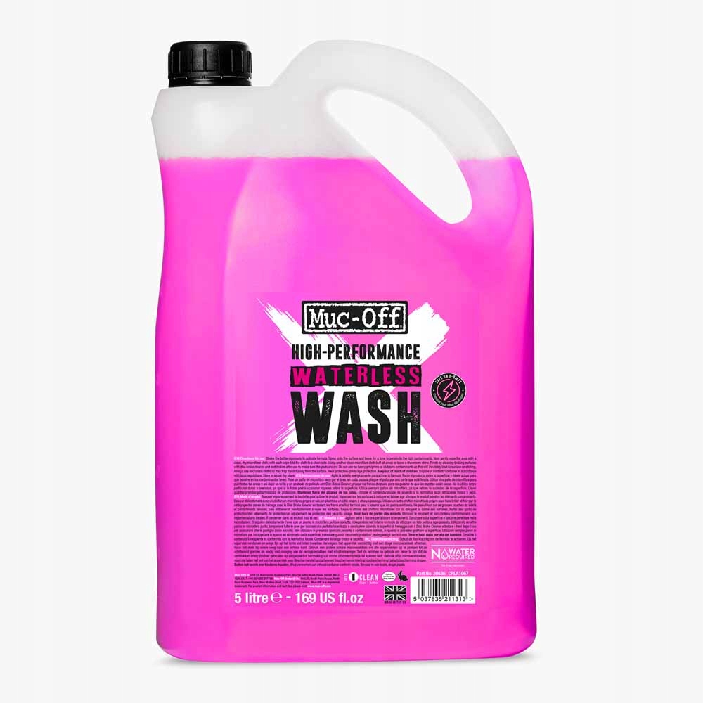 Muc-off Bezvodý Prostriedok Na Umývanie Bicykla Waterless Wash 5L