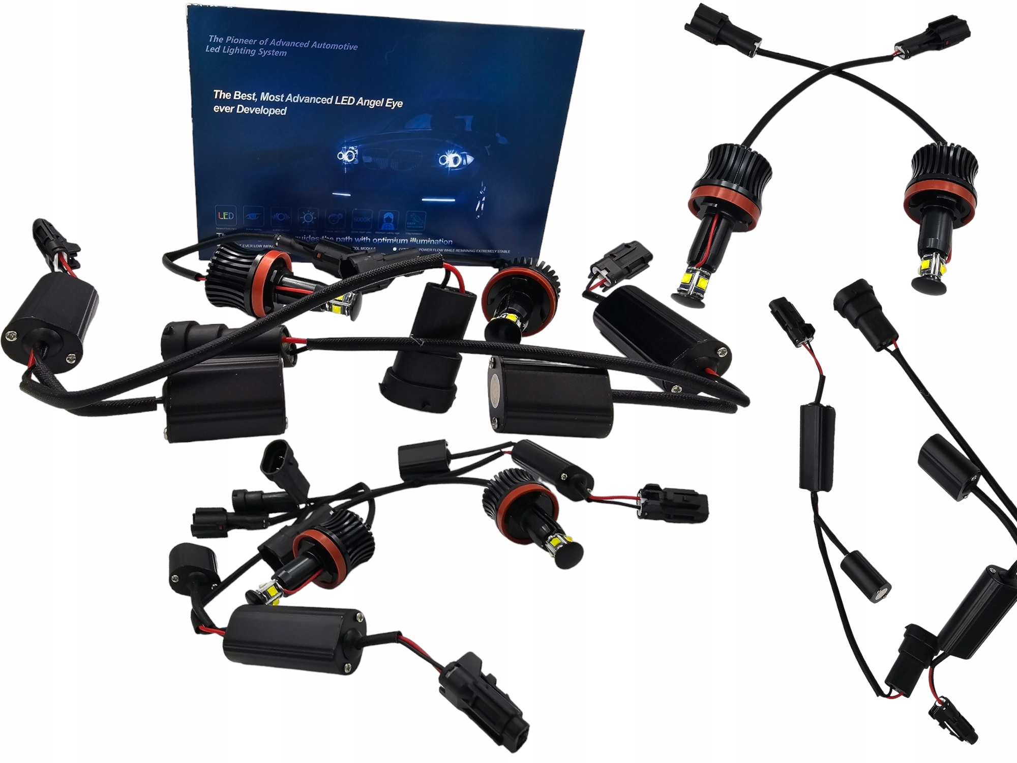 Led Fixy Kroužky Bmw E60 E61 E63 E64 E70 E71 E81 E82 E84 E87 E88 E89 E90