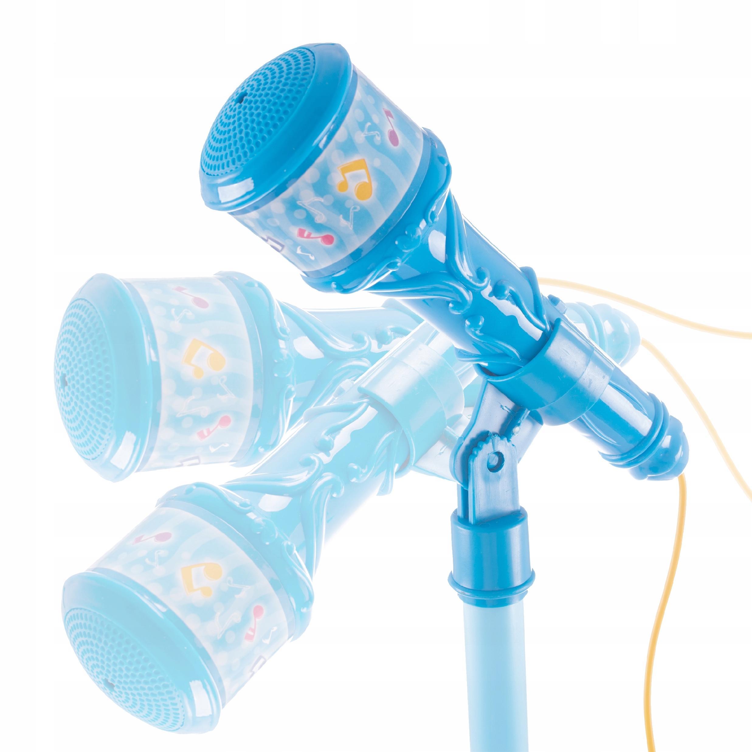 MIKROFON KARAOKE DLA DZIECI NA STATYWIE PROJEKTOR MP3 GŁOŚNIK TOBBI-TOYS Kod producenta HC441018