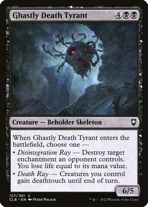 MtG: Ghastly Death Tyrant (CLB)