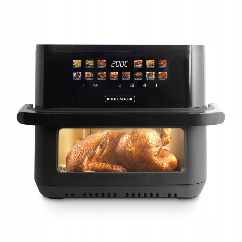 Frytkownica beztłuszczowa XXL Airfryer 11l Kitchencook AIRMED11