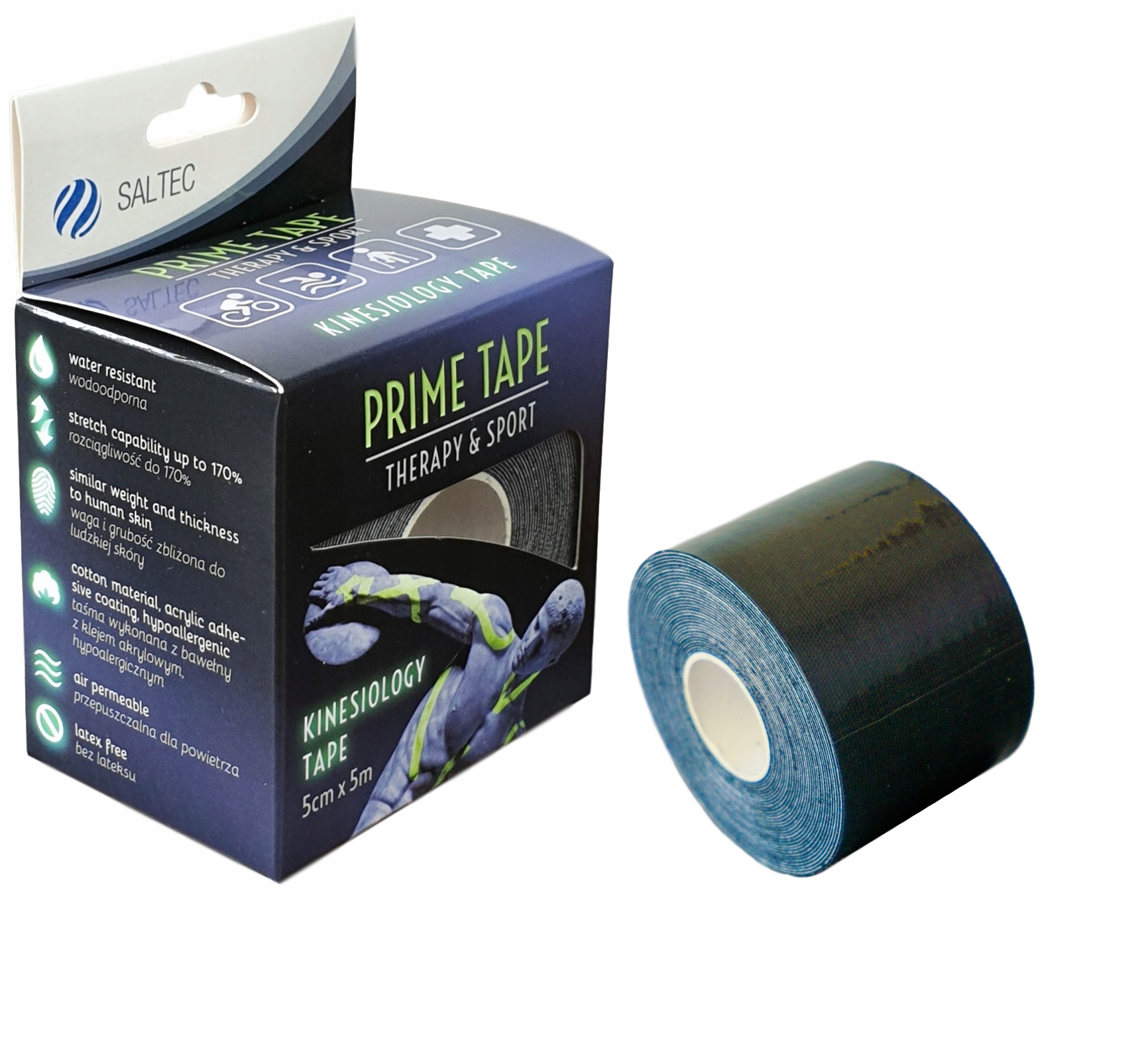 

Kinesio Plastry Kinesiotaping Tejpy Tape Taśma
