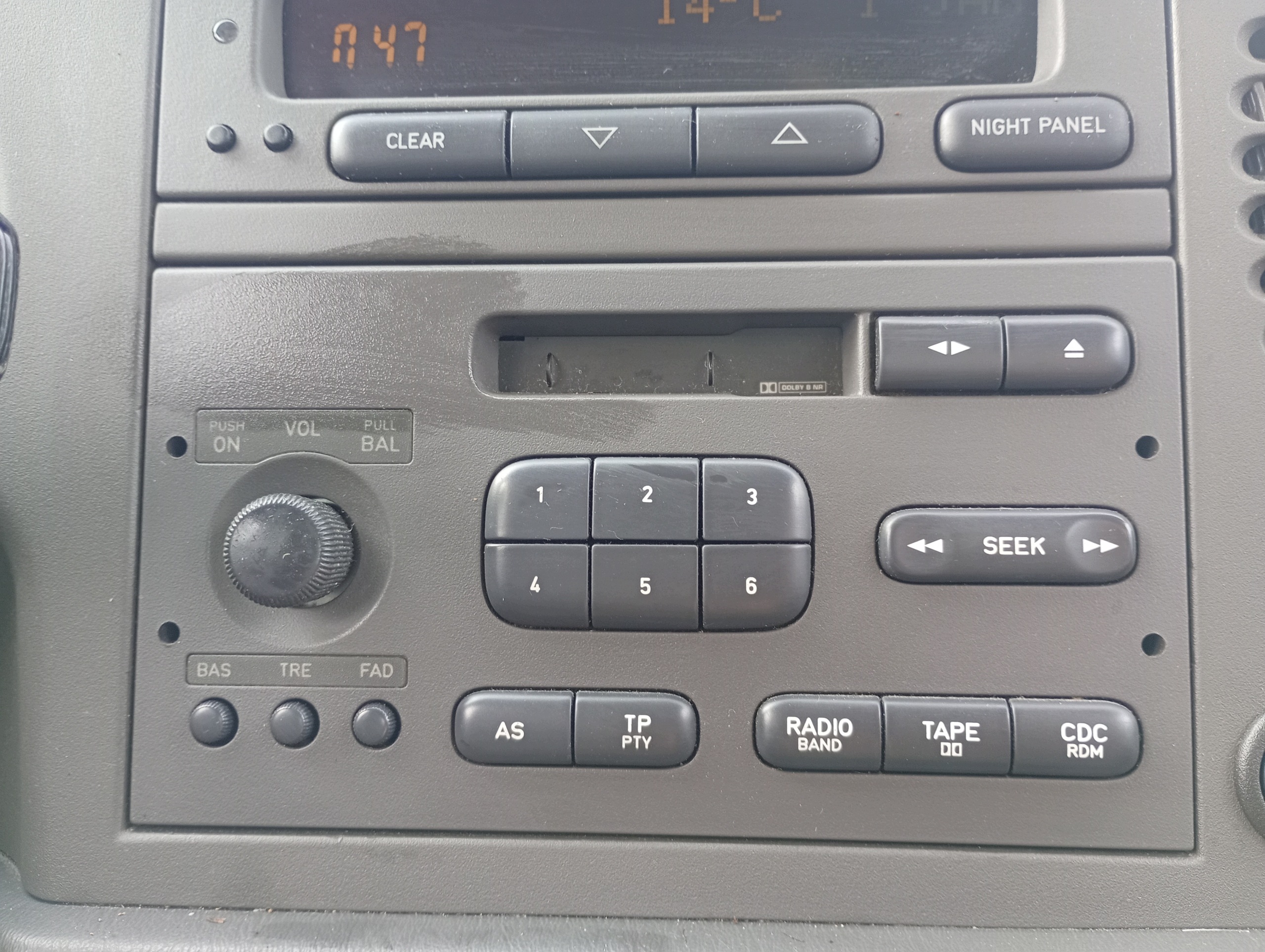 Radio original kasetowe fehlt code Saab 93 9-3 98-02