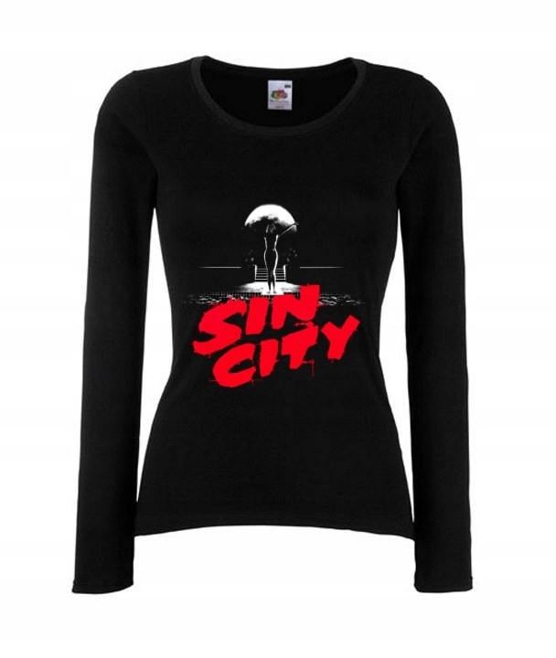 

S-xl Bluzka Damska Sin City Miasto grzechu Wzory