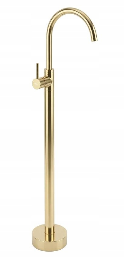 Podlahová Umyvadlová Baterie Lungo Zlatá