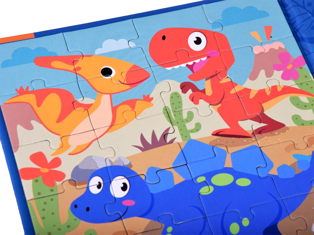 

Puzzle klocki układanka magnetyczna dla 3 latka