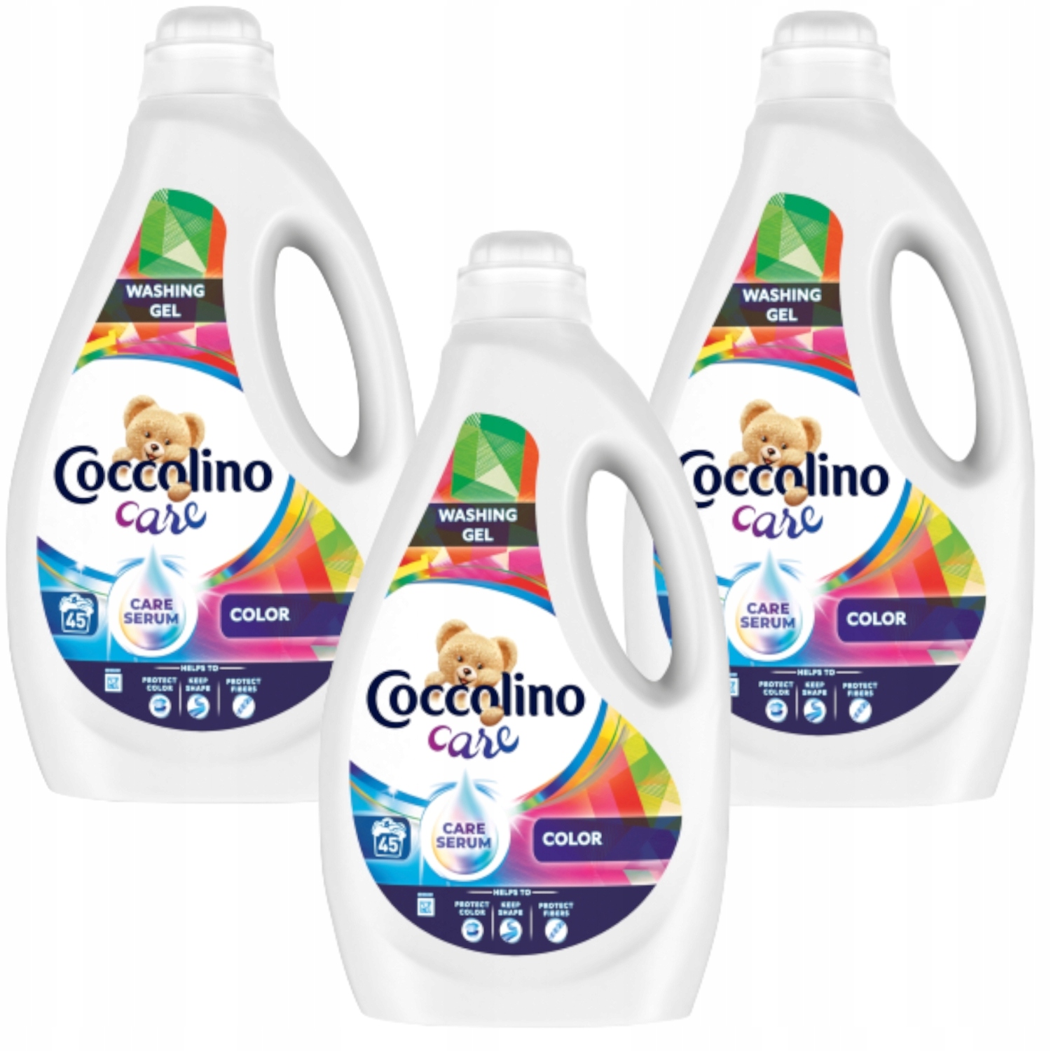 

Coccolino Care Żel do prania Kolor 3x1,8L 135 pr L