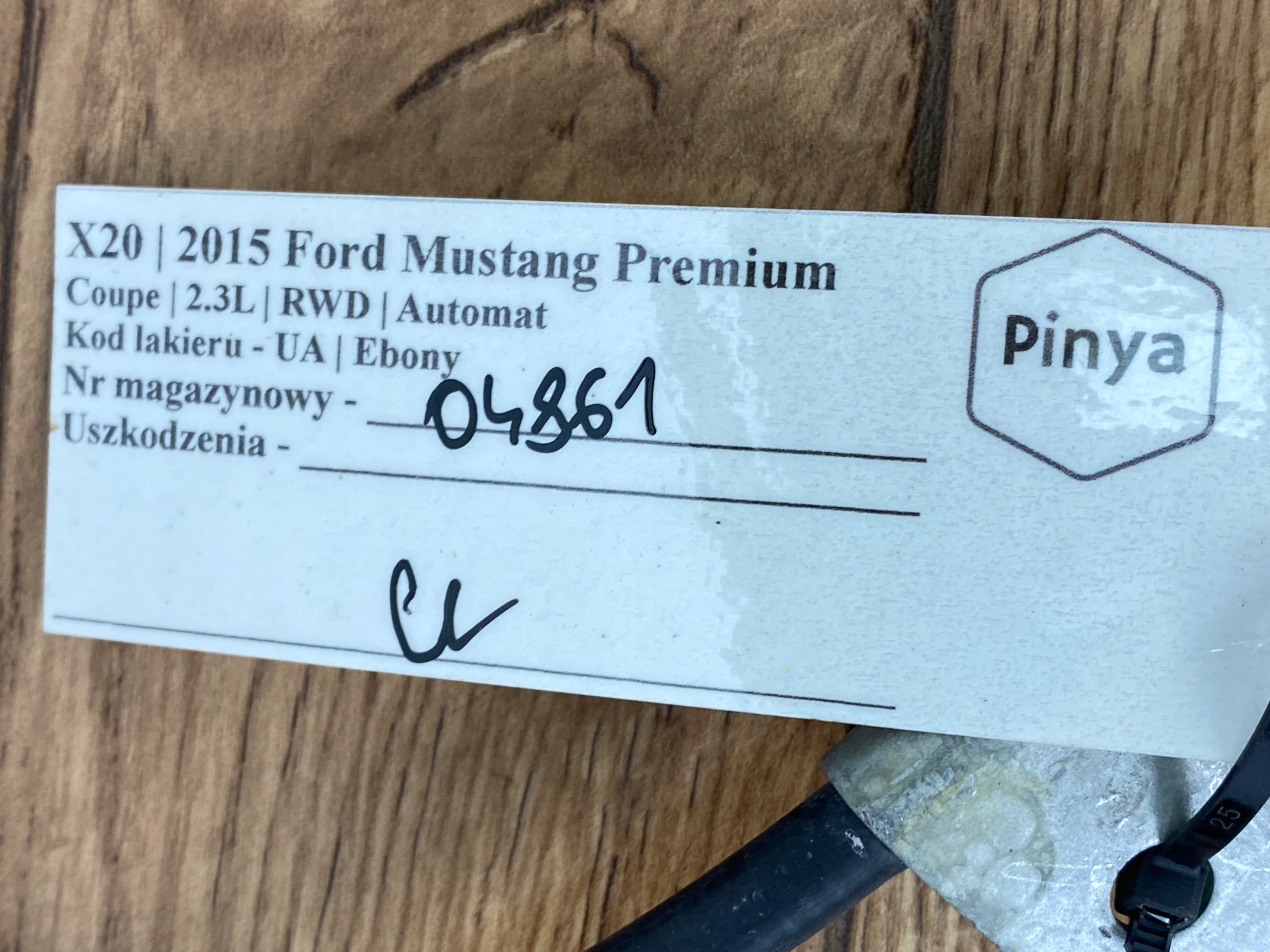 lanko elektrická brzda levá Ford Mustang VI 2015+ USA