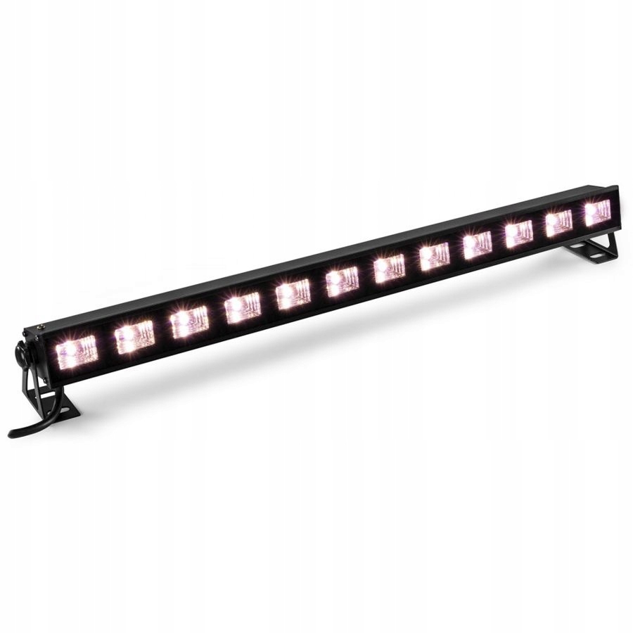 UTRAFIOLET listwa LED BAR UV White 12x 3W BeamZ Marka BeamZ