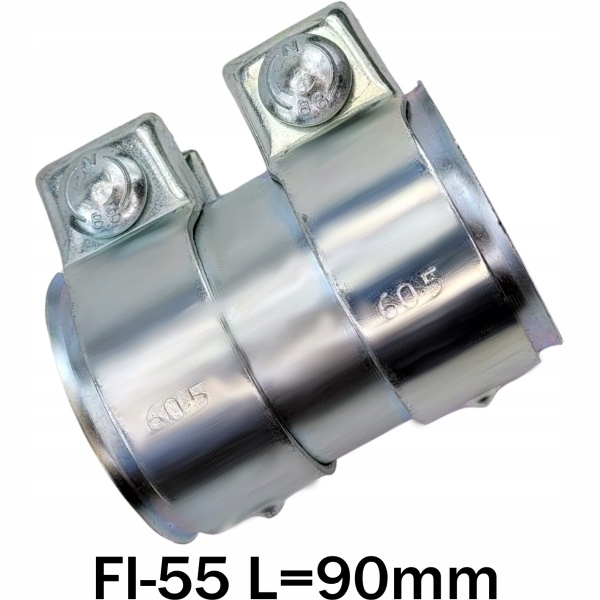 

Łącznik Sztywny Tłumika Złącze Na Rurę FI-55 90mm