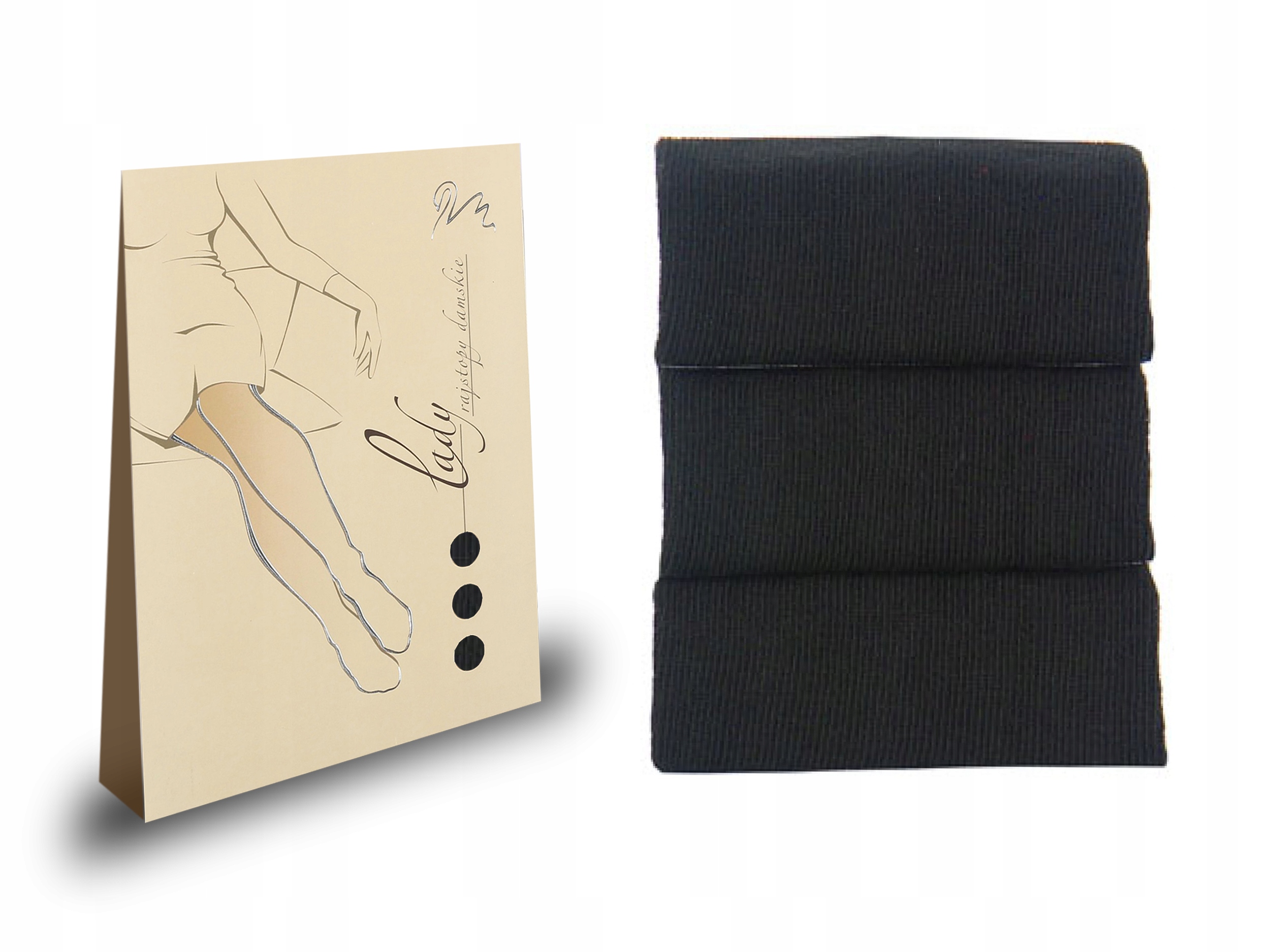 

Bawełniane rajstopy Wola Lady, Black 95, 170-176 L